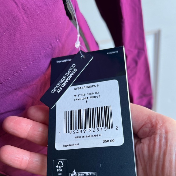 NWT North Face Steep Series small 50/50 down jacket - Picture 4 of 13